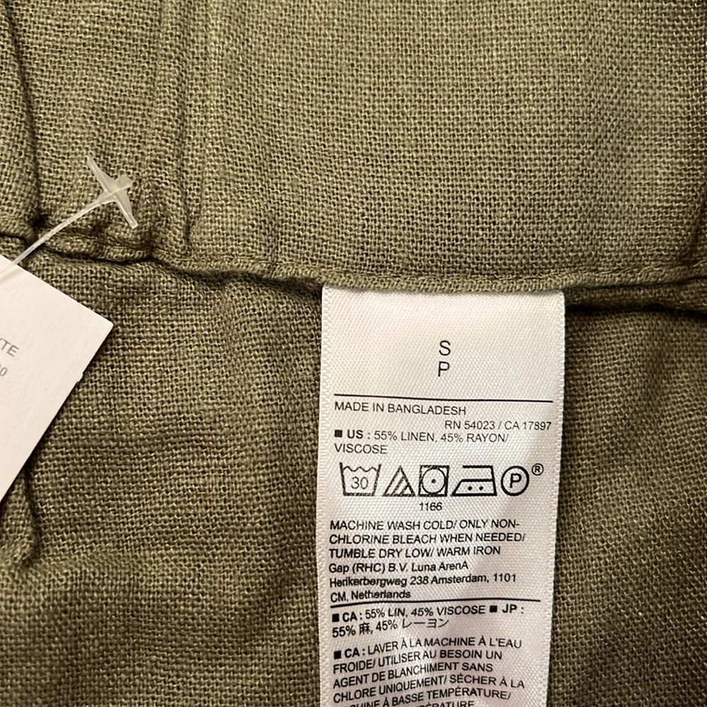 Banana Republic Desert Thyme Linen-Blend Easy Short/NWT/Various sizes - Picture 8 of 16